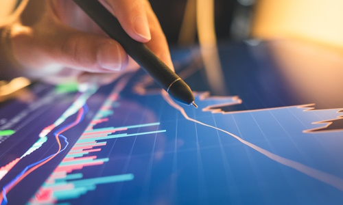Crypto trader investor analyst broker using pc computer analyzing online cryptocurrency exchange stock market indexes charts investing money profit in trading platform stockmarket. Indian Parcel Market